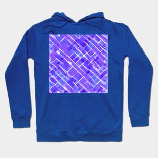 Comic Book Style Purple Brick wall (MD23Bgs008) Hoodie